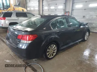 2011 Subaru Legacy 2.5i Ltd Pwr Moon with VIN 4S3BMBK66B3219038, listed as a IAAI auction lot 41858978 with 128,747 mi miles. Bid and sale history available at carsss.com. Image 4.