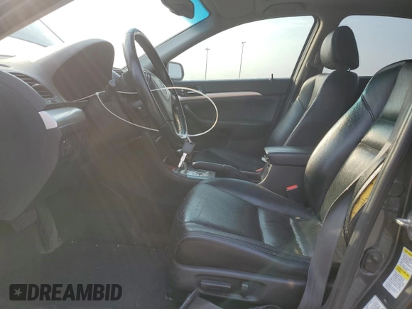 2008 Acura TSX with VIN JH4CL96848C801044, listed as a Copart auction lot 60516095 with 344,467 mi miles and Salvage title. Bid and sale history available at DreamBid. Image 7.