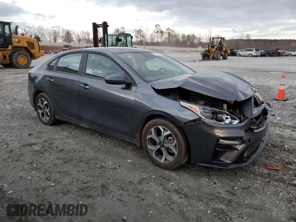 2020 Kia Forte LXS with VIN 3KPF24AD8LE225422, listed as a Copart auction lot 47755335 with 47,026 mi miles and Salvage Title. Bid and sale history available at carsss.com. Image 4.
