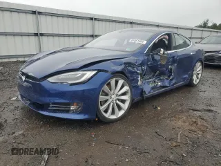 2016 Tesla Model S 90D с VIN 5YJSA1E44GF142418, выставлен на аукционе Copart как лот 61051905 с пробегом 47 652 миль миль и Списание • Salvage title. История ставок и продаж доступна на DreamBid. Изображение 1.