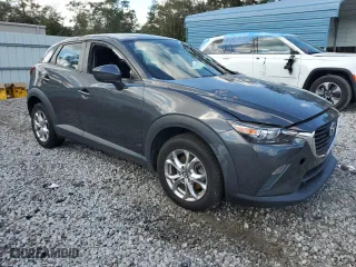 2017 Mazda CX-3 Sport with VIN JM1DKFB70H0175238, listed as a Copart auction lot 74474364 with 77,024 mi miles and Salvage Title. Bid and sale history available at carsss.com. Image 4.