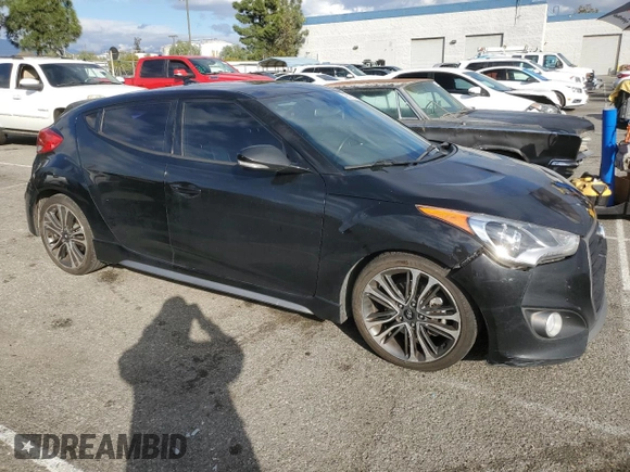 2016 Hyundai Veloster Turbo with VIN KMHTC6AE2GU299037, listed as a Copart auction lot 42877425 with 146,312 mi miles and Clean Title. Bid and sale history available at carsss.com. Image 4.