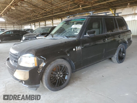 2010 Land Rover Range Rover HSE with VIN SALME1D49AA312151, listed as a Copart auction lot 70869994 with 122,863 mi miles and Clean title. Bid and sale history available at DreamBid. Image 1.