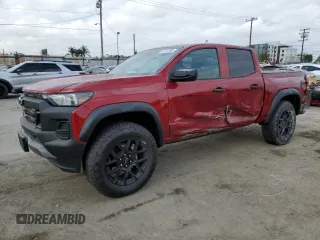 2023 Chevrolet Colorado 4WD Trail Boss with VIN 1GCPTEEK7P1185939, listed as a Copart auction lot 54711295 with 3,476 mi miles and Salvage Title. Bid and sale history available at carsss.com. Image 1.