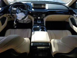 2023 Acura MDX w/Technology Package with VIN 5J8YE1H45PL035564, listed as a Copart auction lot 43819415 with 16,166 mi miles and Salvage Title. Bid and sale history available at carsss.com. Image 8.