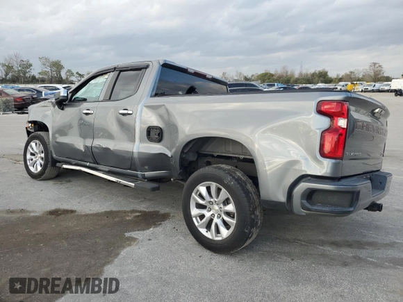 2020 Chevrolet Silverado 1500 Custom with VIN 1GCRWBEH5LZ228267, listed as a Copart auction lot 87380864 with 52,233 mi miles and Non Repairable. Bid and sale history available at carsss.com. Image 2.