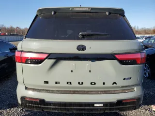 2025 Toyota Sequoia SR5 with VIN 7SVAAABA6SX049250, listed as a Copart auction lot 84479324 with 1,487 mi miles and Salvage Title. Bid and sale history available at carsss.com. Image 6.