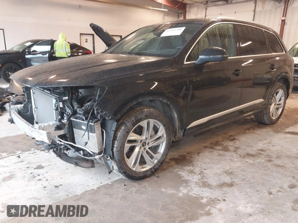 2023 Audi Q7 Premium with VIN WA1AXBF73PD000720, listed as a IAAI auction lot 42335398 with 26,736 mi miles and . Bid and sale history available at DreamBid. Image 19.