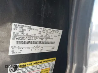 2021 Ford Expedition Limited с VIN 1FMJU1KT7MEA26105, выставлен на аукционе IAAI как лот 41346770 с пробегом 85 510 миль миль и . История ставок и продаж доступна на DreamBid. Изображение 9.