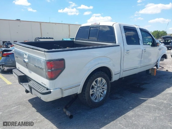 2013 Ford F-150 XL with VIN 1FTFW1EF3DFB26755, listed as a IAAI auction lot 41888243 with 231,078 mi miles. Bid and sale history available at carsss.com. Image 4.