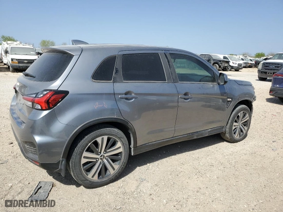 2022 Mitsubishi Outlander Sport ES with VIN JA4APUAU3NU004711, listed as a Copart auction lot 49130955 with 41,039 mi miles and Salvage Title. Bid and sale history available at carsss.com. Image 3.