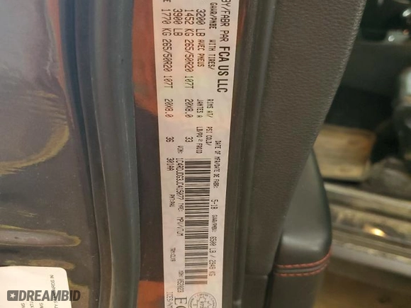 2018 Dodge Durango GT with VIN 1C4RDJDG3JC415077, listed as a Copart auction lot 50168055 with 141,272 mi miles and Salvage Title. Bid and sale history available at carsss.com. Image 13.