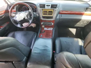 2012 Lexus LS 460 L with VIN JTHGL5EF2C5045169, listed as a Copart auction lot 48004885 with Not provided miles and Salvage title. Bid and sale history available at DreamBid. Image 8.
