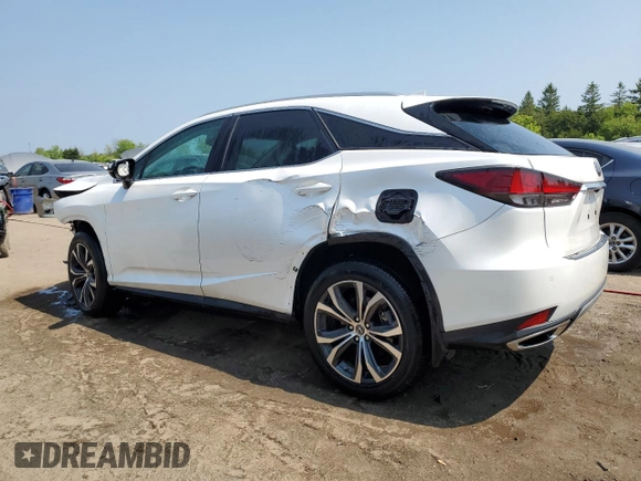 2022 Lexus RX 350 with VIN 2T2JZMDA3NC363826, listed as a Copart auction lot 56695255 with 12,916 mi miles and Salvage title. Bid and sale history available at DreamBid. Image 2.
