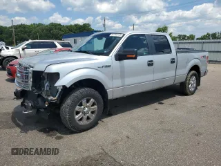 2013 Ford F-150 XL with VIN 1FTFW1EF8DFD13666, listed as a Copart auction lot 62702175 with 122,169 mi miles and Salvage title. Bid and sale history available at DreamBid. Image 1.