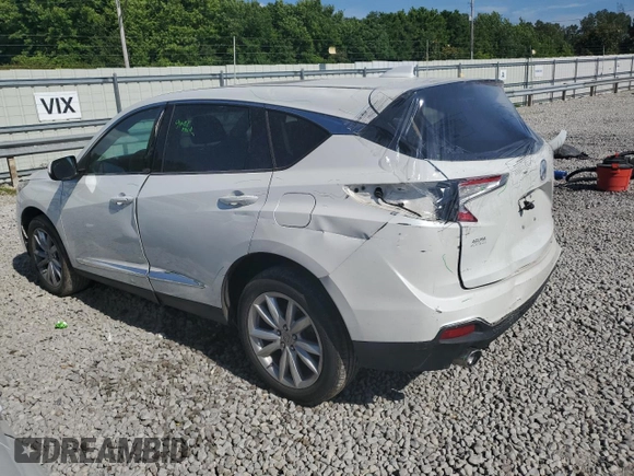 2021 Acura RDX with VIN 5J8TC2H31ML001842, listed as a Copart auction lot 59973065 with Not provided miles and Salvage title. Bid and sale history available at DreamBid. Image 2.