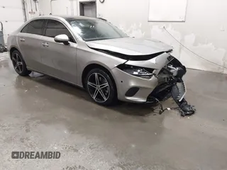 2019 Mercedes-Benz A 220 with VIN WDD3G4FB2KW032267, listed as a IAAI auction lot 41637000 with 51,121 mi miles and . Bid and sale history available at DreamBid. Image 1.