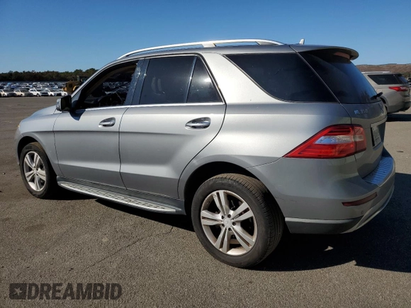 2013 Mercedes-Benz M 350 with VIN 4JGDA2EB7DA169643, listed as a Copart auction lot 76884404 with Not Provided miles and Salvage Title. Bid and sale history available at carsss.com. Image 2.