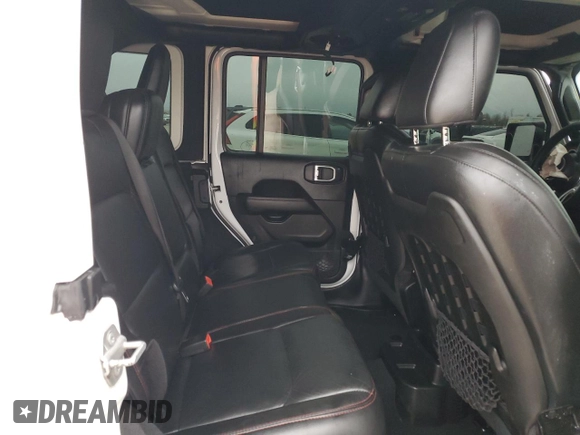 2018 Jeep Wrangler Unlimited Rubicon z VIN 1C4HJXFN5JW198679, wystawiony jako Copart lot #46164715 z przebiegiem 103 795 mil mil oraz Szkoda całkowita • Salvage title. Historia ofert i sprzedaży dostępna na DreamBid. Obrazek 10.