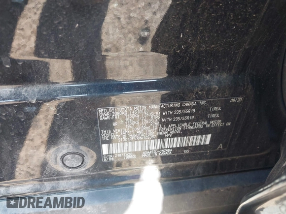 2021 Toyota RAV4 XLE Premium z VIN 2T3C1RFVXMW105387, wystawiony jako IAAI lot #42238526 z przebiegiem 58 627 mil mil oraz . Historia ofert i sprzedaży dostępna na DreamBid. Obrazek 9.