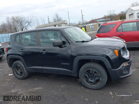 2015 Jeep Renegade Sport with VIN ZACCJBAT6FPB48168, listed as a IAAI auction lot 42029892 with 167,627 mi miles and . Bid and sale history available at DreamBid. Image 13.