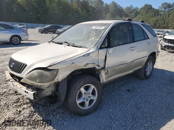 2000 Lexus RX 300 with VIN JT6GF10U1Y0064850, listed as a Copart auction lot 77003934 with Not Provided miles and Salvage Title. Bid and sale history available at carsss.com. Image 1.