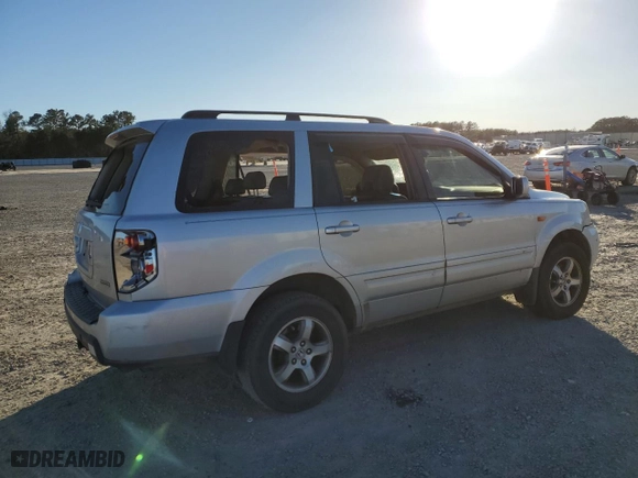 2006 Honda Pilot EX-L with RES with VIN 5FNYF18606B026916, listed as a Copart auction lot 48007495 with 255,810 mi miles and Salvage Title. Bid and sale history available at carsss.com. Image 3.