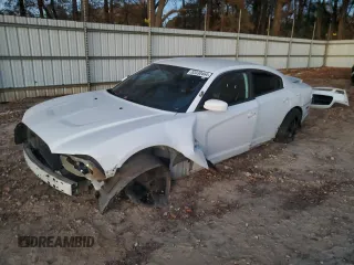 2014 Dodge Charger Police with VIN 2C3CDXAT5EH290097, listed as a Copart auction lot 83330464 with 188,086 mi miles and Salvage Title. Bid and sale history available at carsss.com. Image 1.