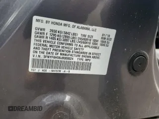 2018 Honda Pilot EX-L with VIN 5FNYF6H59JB008024, listed as a Copart auction lot 51044375 with Not Provided miles and Salvage Title. Bid and sale history available at carsss.com. Image 12.
