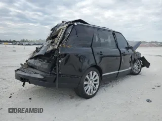 2014 Land Rover Range Rover Supercharged with VIN SALGS3TF9EA193947, listed as a Copart auction lot 89169615 with Not provided miles and Salvage title. Bid and sale history available at DreamBid. Image 3.
