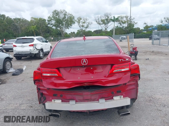 2019 Acura TLX with VIN 19UUB2F37KA003453, listed as a IAAI auction lot 40719757 with 98,628 mi miles and . Bid and sale history available at DreamBid. Image 19.