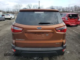 2020 Ford EcoSport SE with VIN MAJ6S3GLXLC317881, listed as a Copart auction lot 88983795 with Not Provided miles and Non Repairable. Bid and sale history available at DreamBid. Image 6.