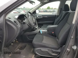 2017 Nissan Pathfinder SV with VIN 5N1DR2MN0HC668833, listed as a Copart auction lot 53475295 with 102,111 mi miles and Salvage title. Bid and sale history available at DreamBid. Image 7.
