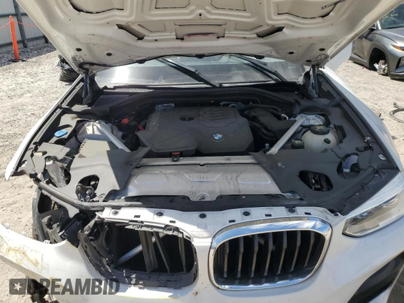 2021 BMW X3 sDrive30i z VIN 5UXTY3C01M9F55786, wystawiony jako Copart lot #55106335 z przebiegiem Nie podano mil oraz Nie do naprawy. Historia ofert i sprzedaży dostępna na DreamBid. Obrazek 12.