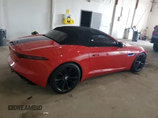 2014 Jaguar F-Type S with VIN SAJWA6FC6E8K04436, listed as a Copart auction lot 55613915 with 96,888 mi miles and Clean Title. Bid and sale history available at DreamBid. Image 3.