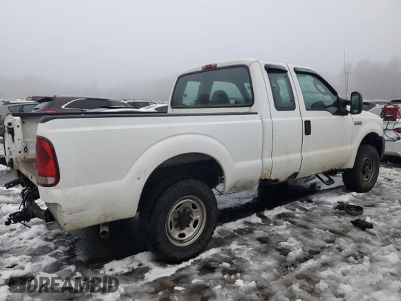 2005 Ford F-250 XL с VIN 1FTSX21505ED23758, выставлен на аукционе Copart как лот 43696815 с пробегом 244 445 миль миль и Списание • Salvage title. История ставок и продаж доступна на DreamBid. Изображение 3.