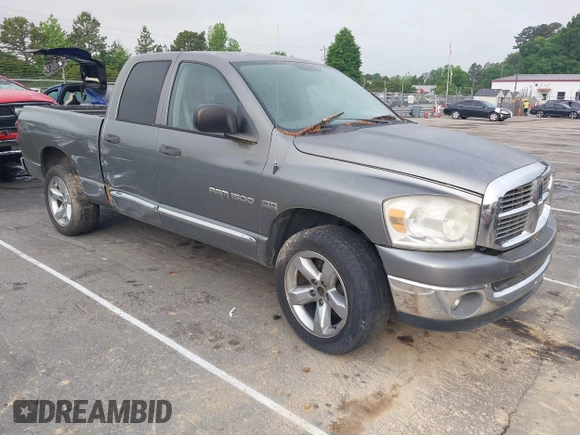 2007 Dodge Ram 1500 SLT with VIN 1D7HA18277S222583, listed as a IAAI auction lot 42092034 with 329,230 mi miles. Bid and sale history available at carsss.com. Image 1.