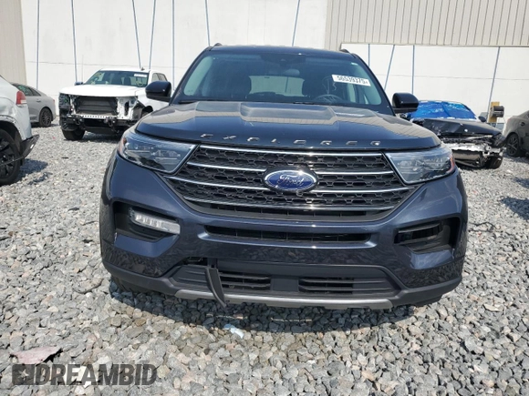 2024 Ford Explorer XLT with VIN 1FMSK8DH3RGA50909, listed as a Copart auction lot 56539375 with 26,700 mi miles and Clean title. Bid and sale history available at DreamBid. Image 5.