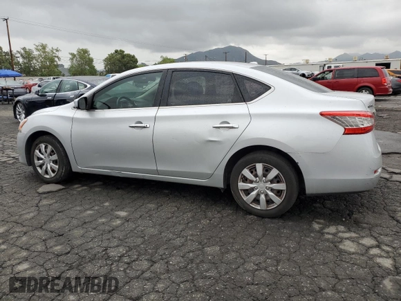 2015 Nissan Sentra SV with VIN 3N1AB7AP2FL665404, listed as a Copart auction lot 53753965 with 150,134 mi miles and Clean Title. Bid and sale history available at carsss.com. Image 2.