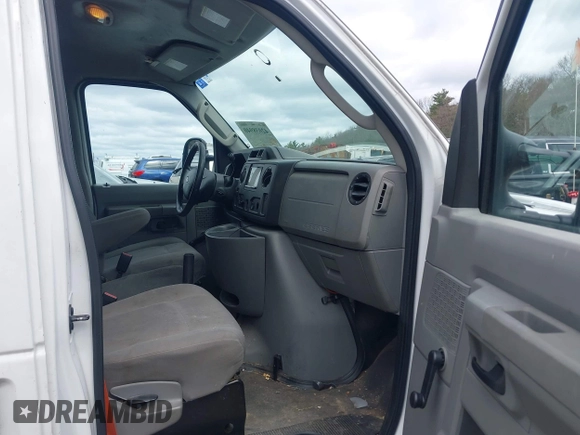 2010 Ford Econoline Cargo Commercial with VIN 1FTNE1EW0ADA90738, listed as a IAAI auction lot 42038940 with 183,195 mi miles and . Bid and sale history available at DreamBid. Image 5.