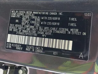 2023 Lexus NX with VIN 2T2GGCEZ4PC021190, listed as a IAAI auction lot 41579243 with 40,842 mi miles. Bid and sale history available at carsss.com. Image 9.