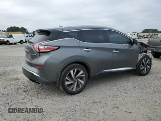 2016 Nissan Murano S with VIN 5N1AZ2MGXGN118059, listed as a Copart auction lot 43578865 with 175,921 mi miles and Salvage Title. Bid and sale history available at carsss.com. Image 3.