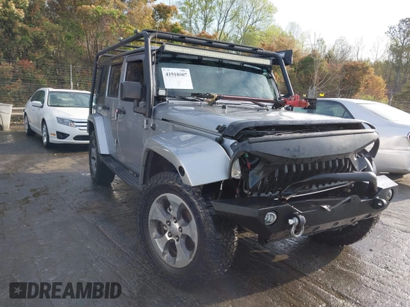 2016 Jeep Wrangler Unlimited 75th Anniversary with VIN 1C4HJWEGXGL149548, listed as a IAAI auction lot 41918007 with 254,655 mi miles. Bid and sale history available at carsss.com. Image 1.