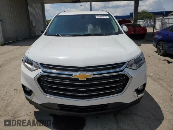 2020 Chevrolet Traverse LT Cloth with VIN 1GNERGKW1LJ129764, listed as a Copart auction lot 58945085 with 90,043 mi miles and Salvage title. Bid and sale history available at DreamBid. Image 5.