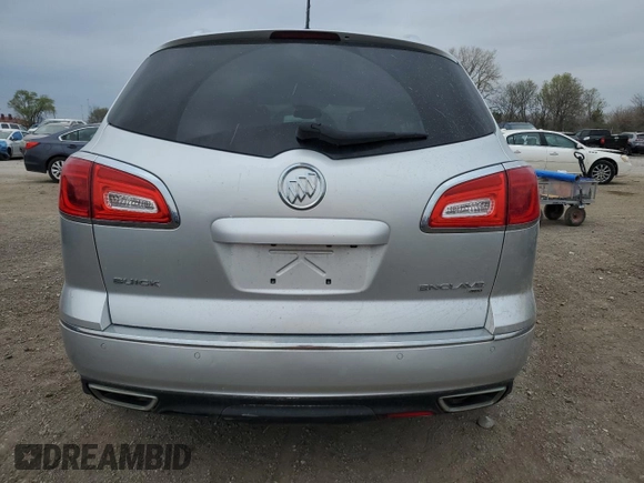 2015 Buick Enclave Leather with VIN 5GAKVBKD4FJ365873, listed as a Copart auction lot 53386365 with 185,006 mi miles and Salvage Title. Bid and sale history available at carsss.com. Image 6.