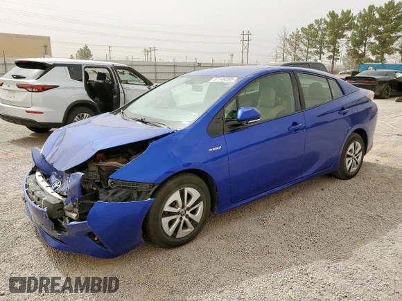 2016 Toyota Prius Four with VIN JTDKARFU6G3517655, listed as a Copart auction lot 57149395 with 152,005 mi miles and Clean title. Bid and sale history available at DreamBid. Image 1.
