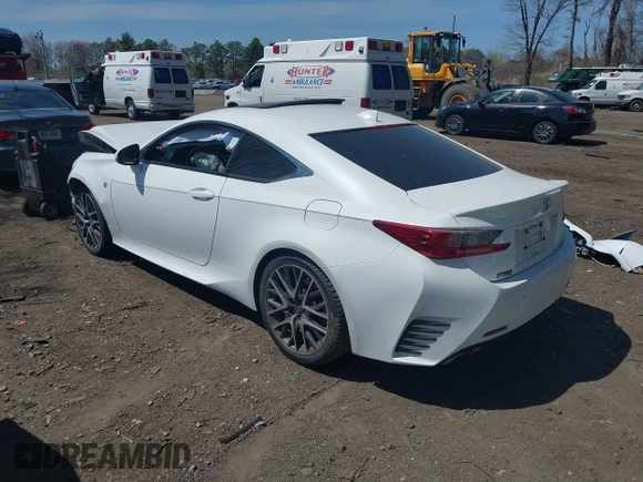 2016 Lexus RC 300 F Sport with VIN JTHSM5BC1G5001154, listed as a IAAI auction lot 42088936 with 77,476 mi miles and . Bid and sale history available at DreamBid. Image 3.