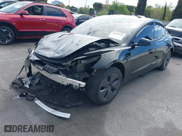 2022 Tesla Model 3 with VIN 5YJ3E1EA7NF314744, listed as a IAAI auction lot 42057596 with 30,936 mi miles and . Bid and sale history available at DreamBid. Image 20.
