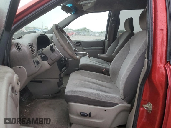 2003 Dodge Caravan SE with VIN 1D4GP24393B294620, listed as a Copart auction lot 57394185 with 208,677 mi miles and Salvage title. Bid and sale history available at DreamBid. Image 7.