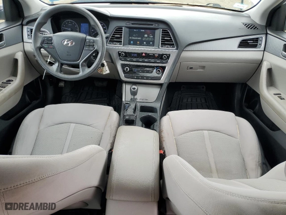 2017 Hyundai Sonata 2.4L with VIN 5NPE24AFXHH571763, listed as a Copart auction lot 51277335 with 167,476 mi miles and Clean Title. Bid and sale history available at carsss.com. Image 8.